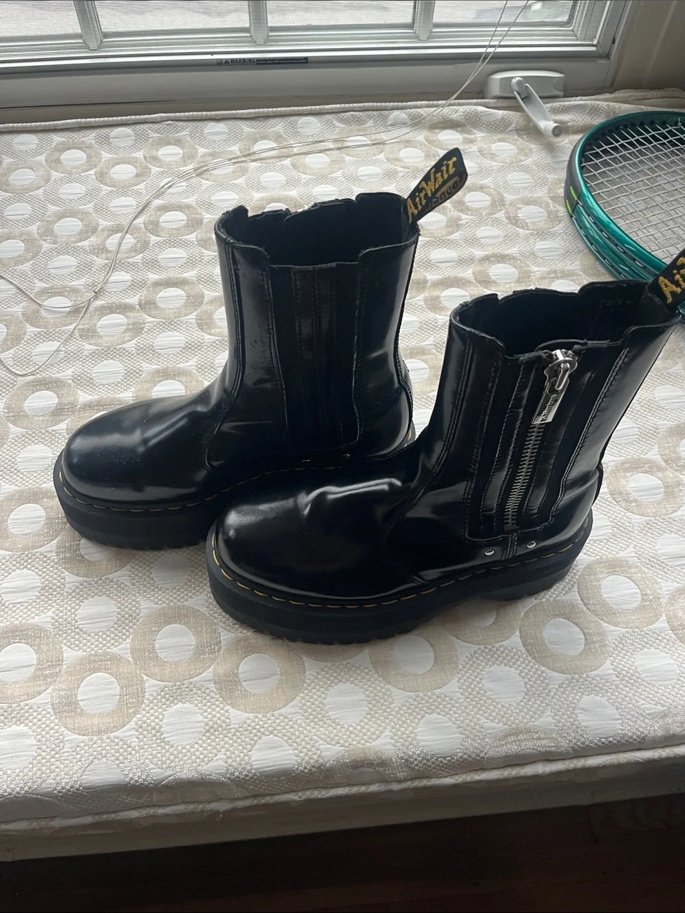 Dr. Martens - Size 8 - 2976 Max Leather Platform Chelsea Boots
